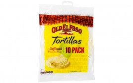 Old El Paso Tortillas Soft and Flexible 10  Pack  400 grams